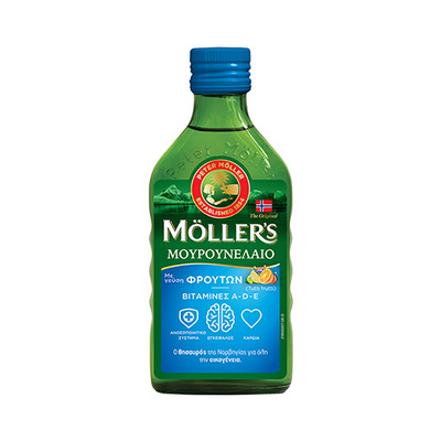 Moller s Cod Liver Oil Tutti Frutti Flavor 250ml