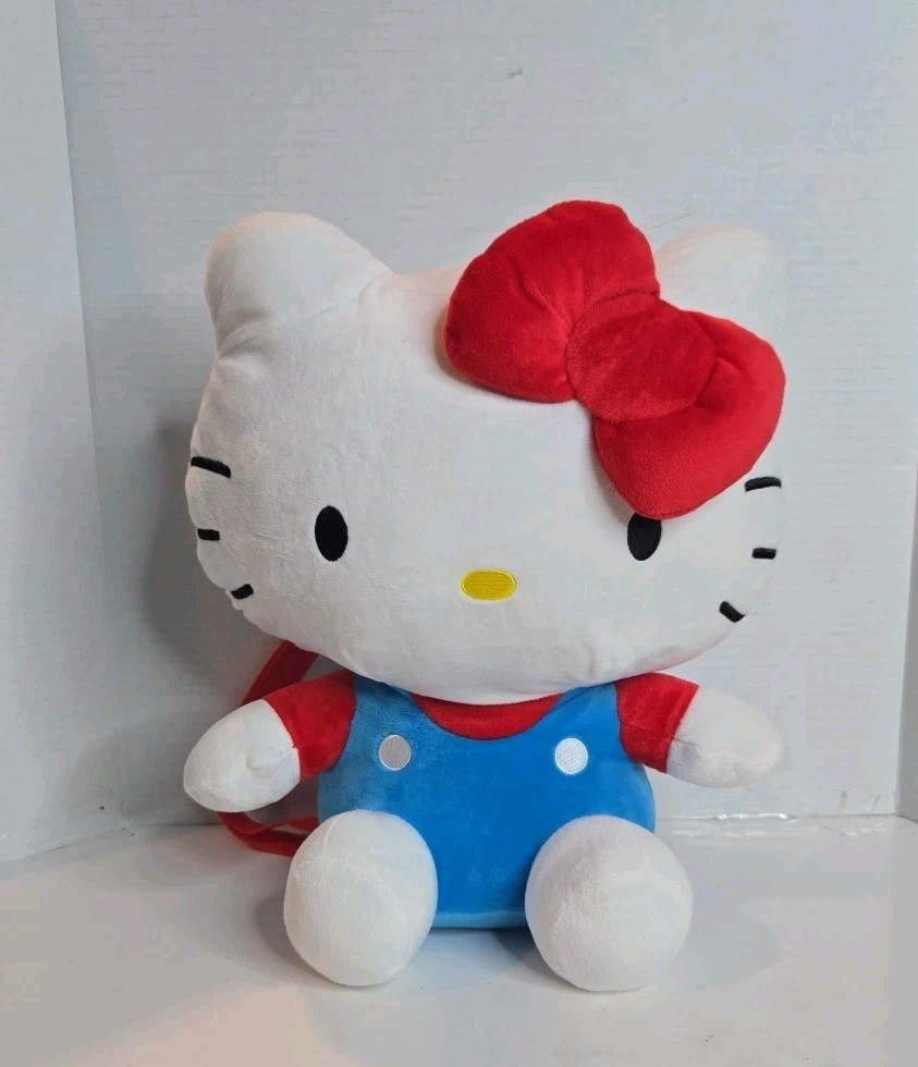 Hello Kitty Sanrio Plush Pillow Backpack for Kids and Teens