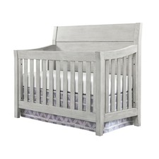 Tranquil Rock Weathered White 4-in-1 Convertible Crib