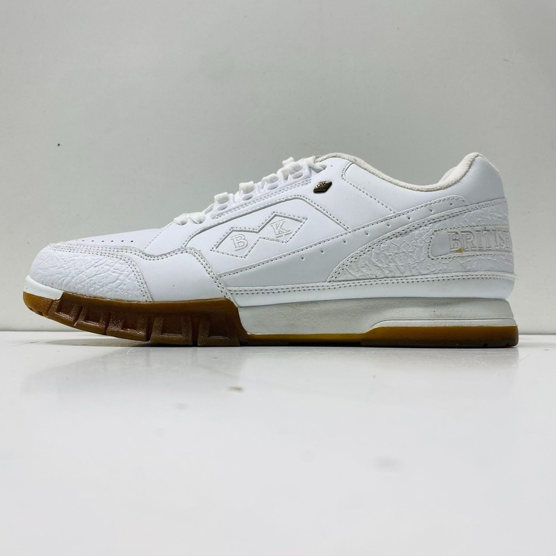 British Knights Men BMETHOMMES White Synthetic Lace-Up Shoes Size 10.5