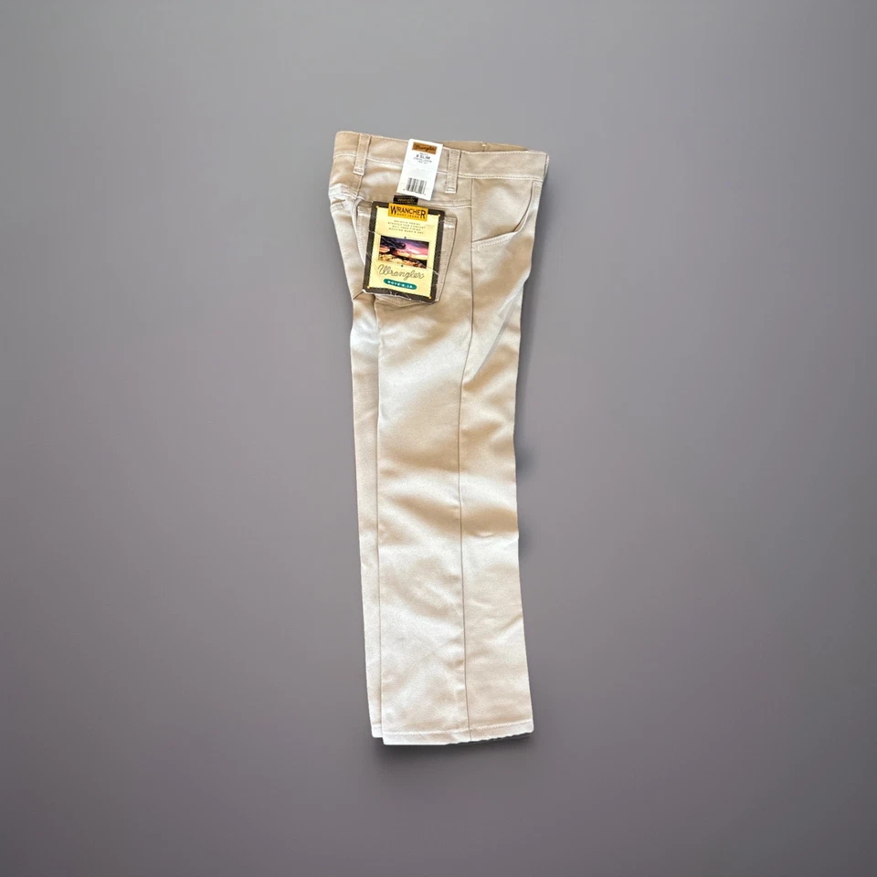Pantalones caqui Wrangler Wrancher juveniles vintage Foto 2 de 4