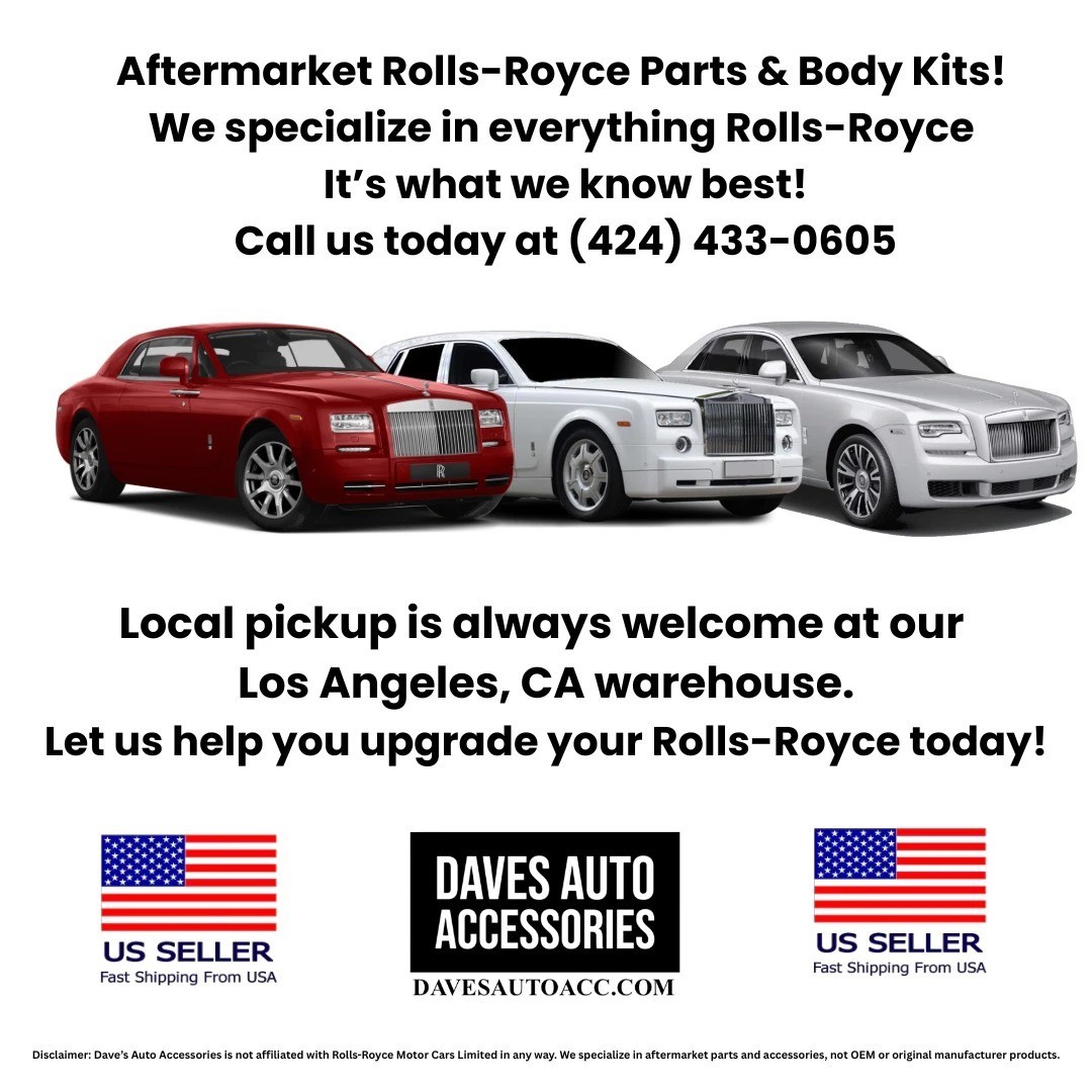 Rolls Royce Ghost 2010-2014 Conversion Body Kit 2020 Style Facelift Replacement
