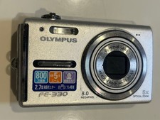 OLYMPUS FE-330 Compact Digital Camera Tested Working Seller Japan