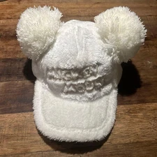Mickey Ears Pom Pom Cap Hat Tokyo Disney Resort Park from Japan