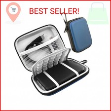 Lacdo Hard Drive Carrying Case for Western Digital WD Elements/WD My Passport/My