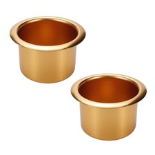 Antrader 2pcs Aluminum Alloy Cup Holders Replacement Cup Holder Inserts For Sof