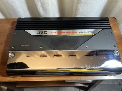 RARE JVC KS-AX5700 Class AB 2 Channel Amplifier Most Powerful JVC Amp 200x2 RMS