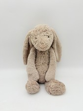 Jellycat Bashful Bunny Beige Large London Toy Stuffed Soft Lovey Toy 15"