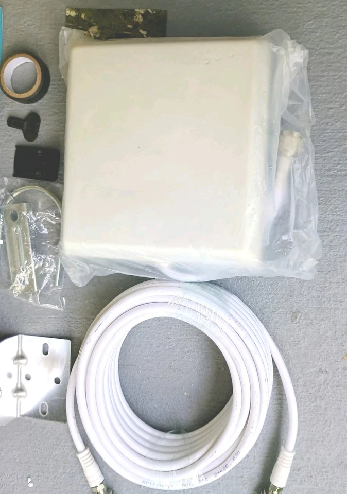 Amplificador de señal de teléfono celular Verizon T Mobile ATT amplificador de teléfono celular 5G 4G LTE B... Foto 3 de 4