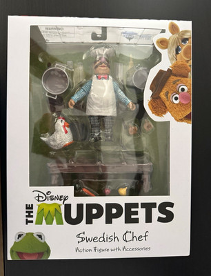 Diamond Select Toys Muppets Swedish Chef Action-Figur Best Of S2 Zubehör