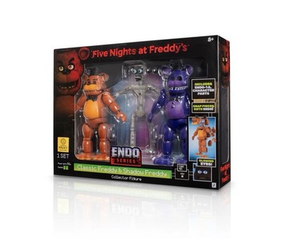 Five Nights at Freddy s Endo Shadow Freddy Figure Set Jazwares Vault In Hand