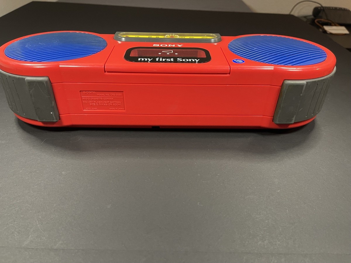 My First Sony Boombox Radio Cassette Recorder CFS-2020