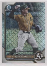 2022 Bowman Chrome Prospects Mega Box Mojo Refractor Euribiel Angeles 0it8