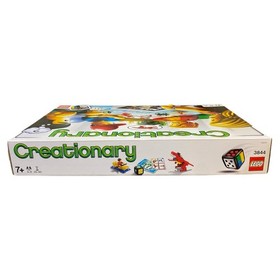 LEGO Creationary 3844 Board Game Discontinued Set Boxed + Manual Unchecked