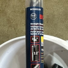 New Bosch RCSS2124 Rebar Cutter Masonry Drill Bit 3/4” x 12” Straight Shank
