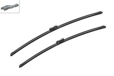 WISCHBLATT FÜR FORD TRANSIT CUSTOM V362 BUS (F3) - BOSCH 3 397 014 009
