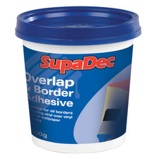 SupaDec Overlap & All Border Wallpaper Adhesive Repair Vinyl Paste Glue UK