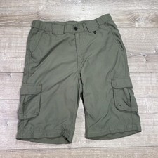 Boy Scouts Of America Shorts Boys Small Green Switchback Uniform Nylon Cargo