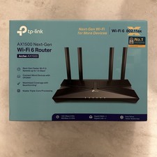 TP-Link Archer AX1500 AX1500 Next-Gen Wi-Fi 6 Router Dual Band Gigabit NEW