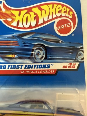 1998 Hot Wheels First Editions'65 Impala Lowrider, 8 Of 40