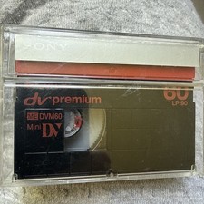 1 x  Sony DV MiniDV Digital Video Tape 60 90 min DVM60