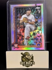 2025 Topps Update Chrome Ryan Gusto Rookie #USC 107 Rainbow Foil Astros RC