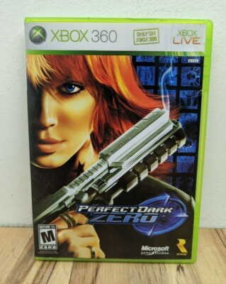 video game Xbox 360 Rare Perfect Dark Zero