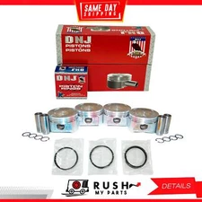 98-02 Piston and Ring Kit For Acura Honda Accord 2.3L L4 SOHC 16v DNJ PRK214
