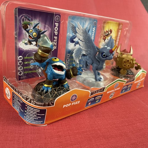 Seltene Skylanders Giants Battle Pack 3er Set - Pop Fizz, Wirbelwind & Trigger Happy - Bild 8 von 9