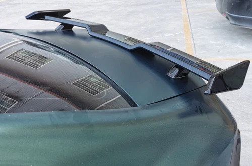 Universal Rear Spoiler General ABS Black TRD Style For Toyota Corolla Sedan - Picture 3 of 7