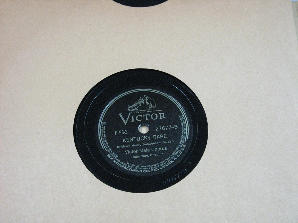 1941 When Good Fellows Get Together Victor Male Chorus P/98 78 RPM 4 Record Set - Image 3 of 4