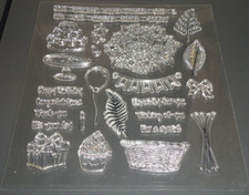 Unbranded Set of Clear Stamps Lot 10