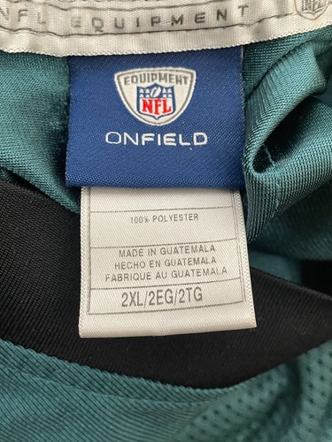 LeSean McCoy #25 Philadelphia Eagles NFL Reebok Green On Field Jersey Men's XXL - Picture 11 of 11