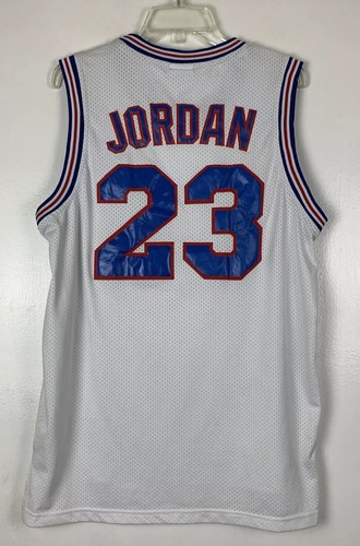 Space Jam Michael Jordan Trikot Champion M Time Squad #23 aufgenähte Patches Vintage - Bild 7 von 14