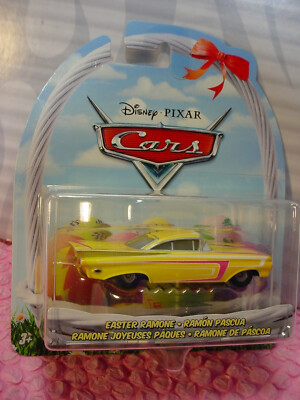 🐰 2024 Disney PIXAR Cars EASTER RAMONE🐇Yellow with pink/white