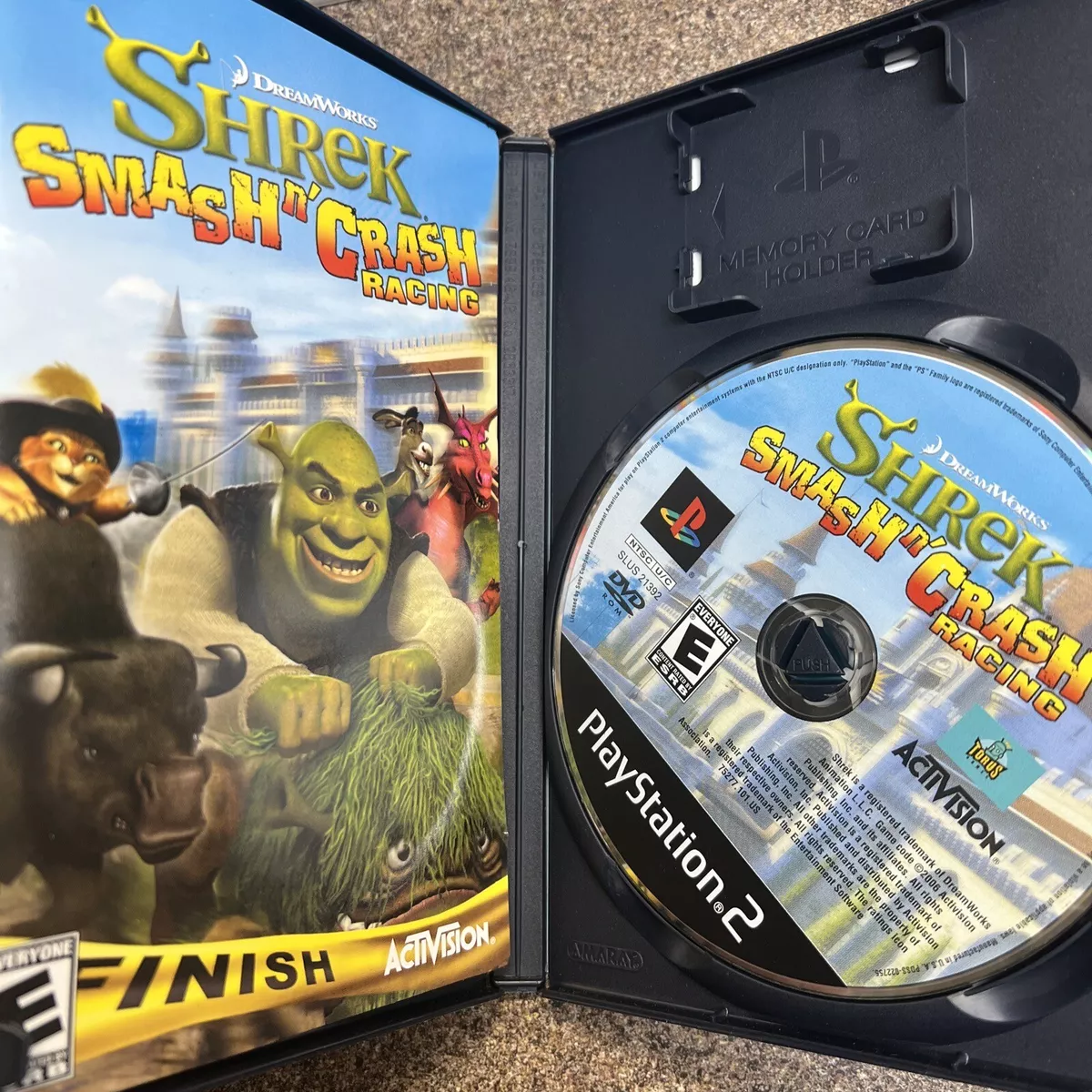  Shrek Smash 'N' Crash Racing - PlayStation 2 : Artist