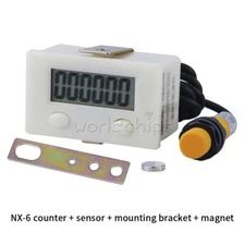 Electronic Counter Digital 0~999999/99999 Industrial Magnetic Inductive Counter