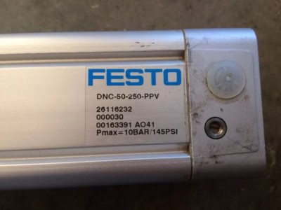  DNC-50-250-PPV  145 Psi Max  Festo Cylinder