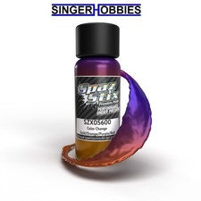 SPAZ STIX SZX05600 Color Change Airbrush Ready Paint Gold/Orange/Purple/Red 2oz