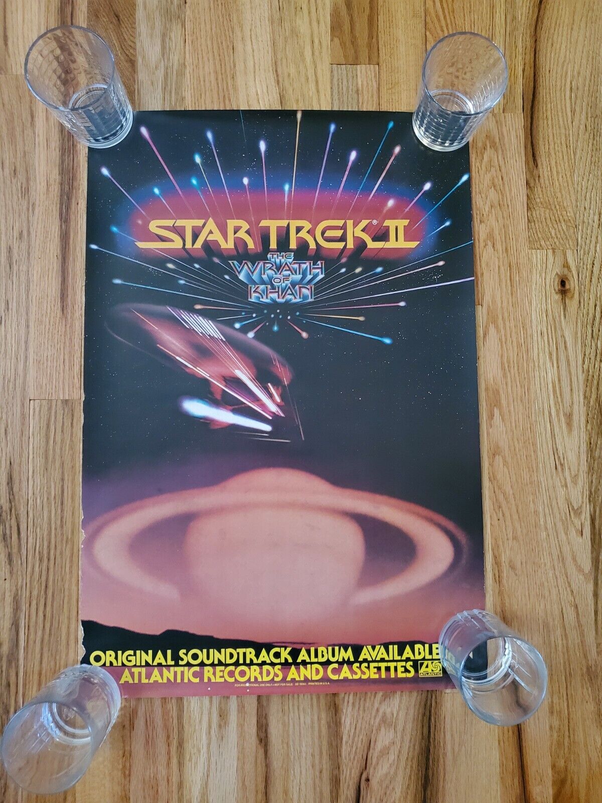 STAR Special Ranking TOP17 price TREK II WRATH OF KHAN - by Soundtrack Album Poster 18 26