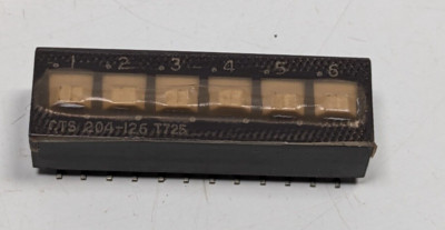 NEW CTS Electrocomponents SWITCH SLIDE DIP SPDT 50MA 24V - 204-126ST