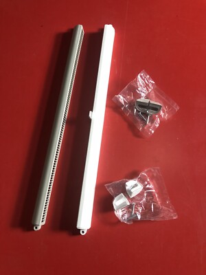 Rieselschlitzentlüfter PVC Doppelverglasung Fenster reduziert Kondensation 400 mm grau.