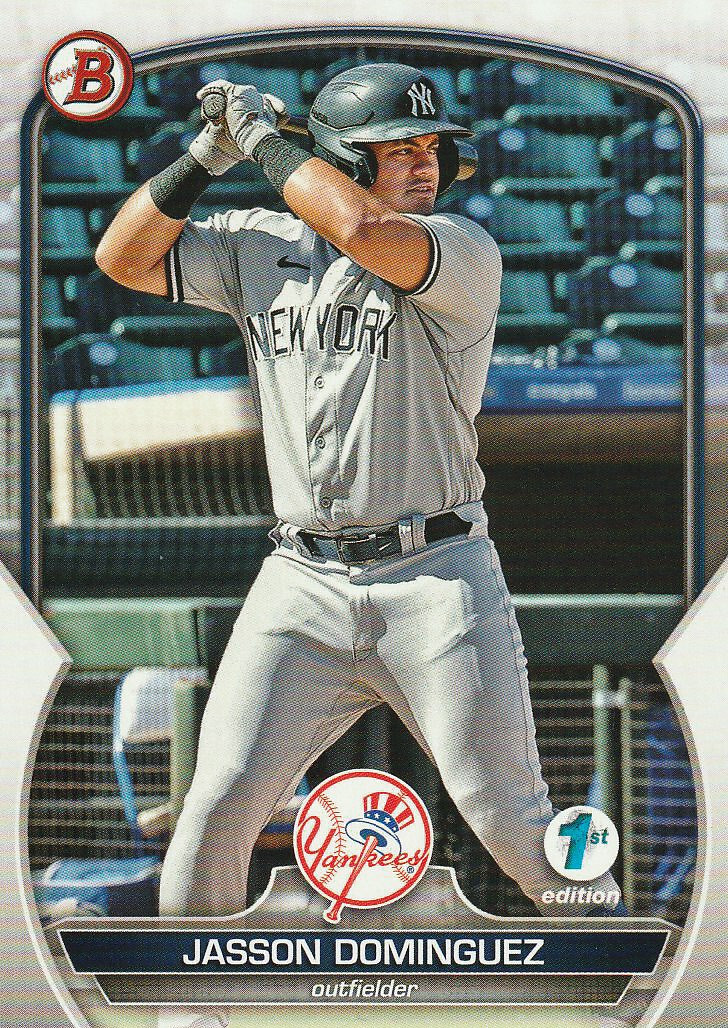 2023 Jasson Dominguez Bowman #BPPF-18 1st Edition - New York Yankees