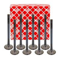 8X febi Auslassventil FüR VW Golf 6 Passat Tiguan Touran T5 T6 2.0 TDI 03L109611