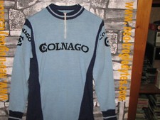 Vintage Cycling jersey shirt '70s  team Colnago maglia bici ciclismo eroica