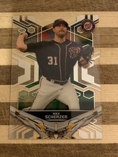 2019 Topps High Tek Baseball Max Scherzer Card #112