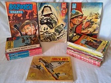 Fumetti di Guerra Lotto 19 albi giganti e tascabili +1 omaggio anni 60 -70-80
