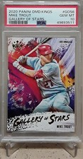 2020 Diamond Kings Gallery Of Stars MIKE TROUT PSA 10 POP 24