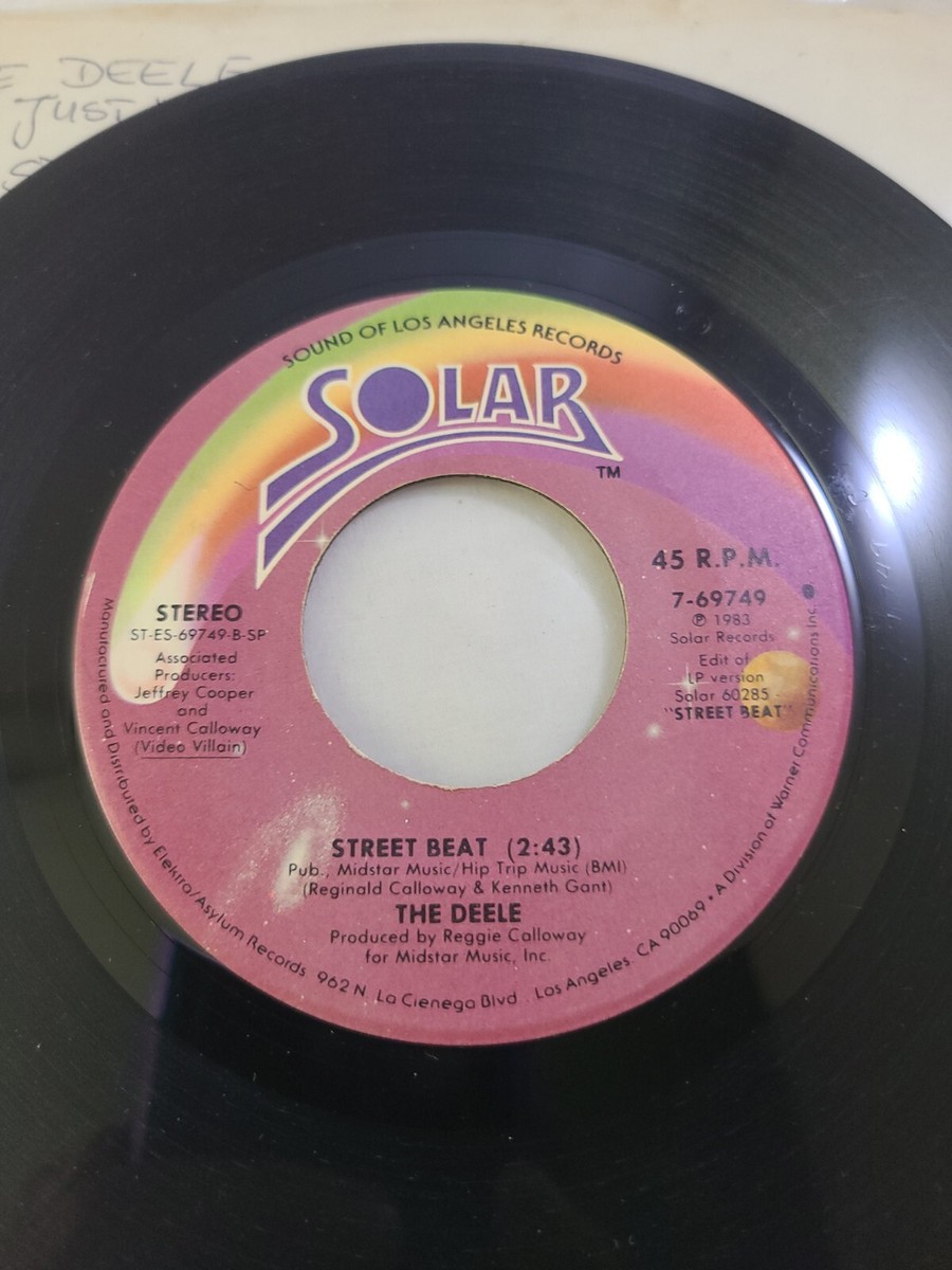 The Deele Just My Luck / Street Beat 45 RPM 7 The Deele Just My Luck / Street Beat 45 RPM 7