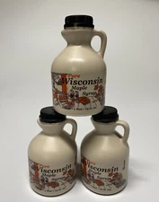 3 Pints of 100%🍁Organic & Pure🍁Wisconsin Maple Syrup Grade A  Medium Amber
